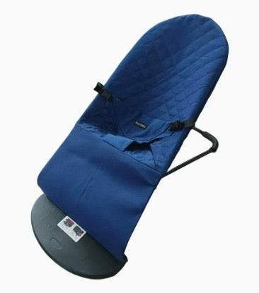 Elvoria™ Foldable Baby Rocker with 3-Level Height Adjustment