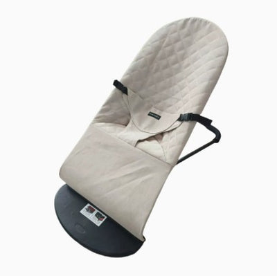 Elvoria™ Foldable Baby Rocker with 3-Level Height Adjustment
