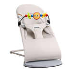Elvoria™ Foldable Baby Rocker with 3-Level Height Adjustment