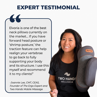 Elvoria™ Heated Neck Comfort
Massager Pillow